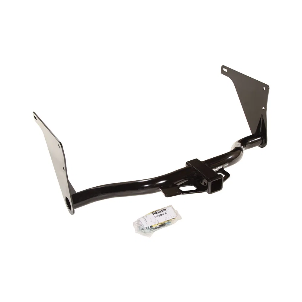 75758 – DRAW TITE Trailer Hitch Rear, Class III Round Tube Welded 2 Inch Receiver 4500 Pound Weight Carrying Capacity...